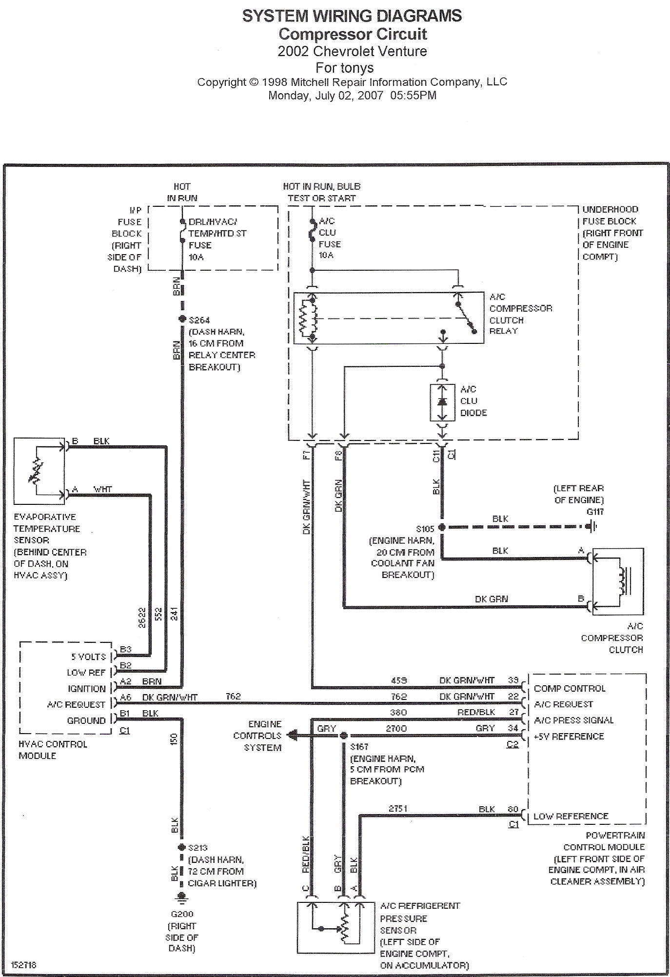 DIAGRAM 03 Chevy Wiring Diagram FULL Version HD Quality Wiring