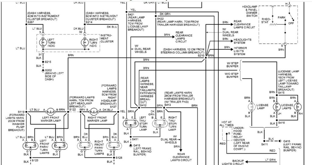  DIAGRAM 1988 Chevy 1500 Light Wiring Diagram FULL Version HD Quality 