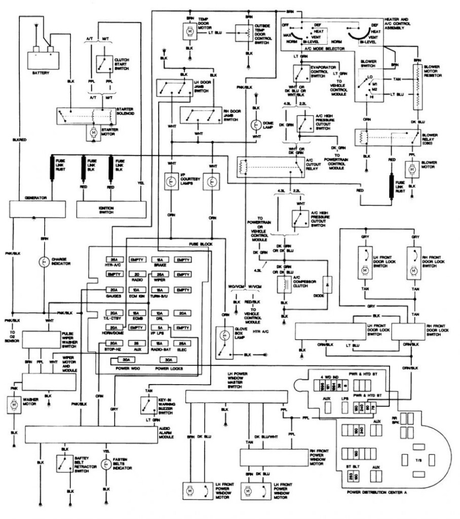  DIAGRAM 88 S10 Digital Dash Wiring Diagram FULL Version HD Quality 