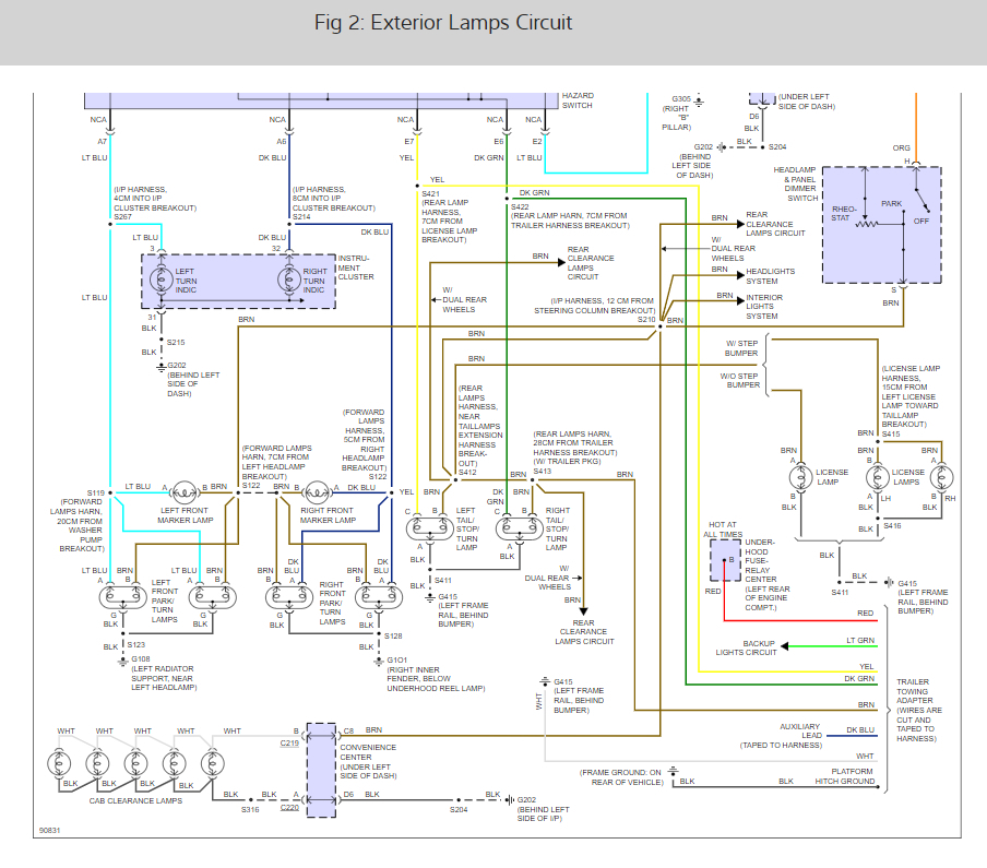  DIAGRAM How To Replace Tail Light Combination Junction Block 02 06 