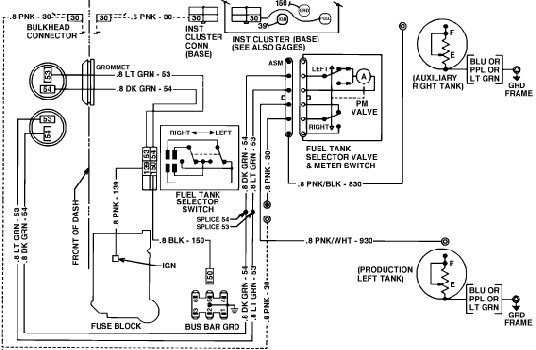 Dual Fuel Tank Wiring Diagram 1991 Chevy C30