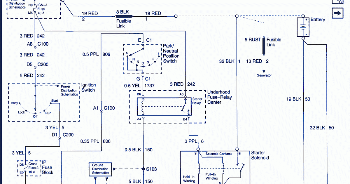 Fuel Pump Wiring Diagram 2000 Chevy Silverado