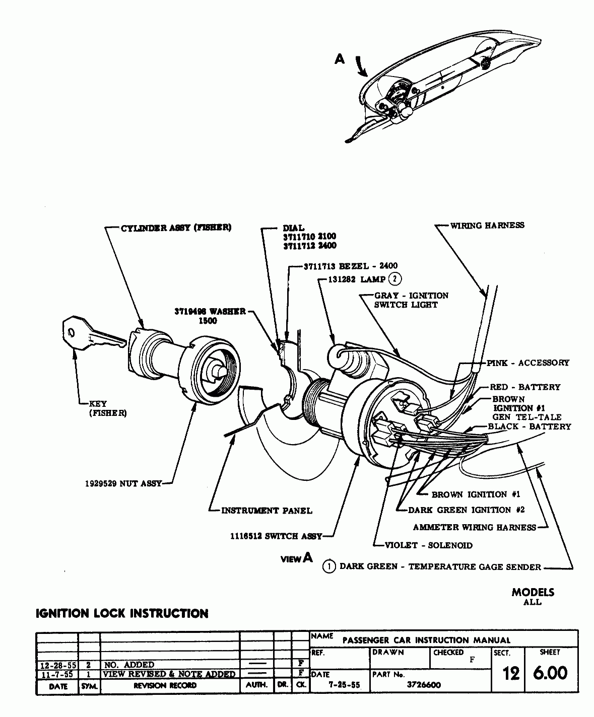 Gm Ignition Switch Wiring Chevy Ignition Switch Wiring Help Hot Rod 