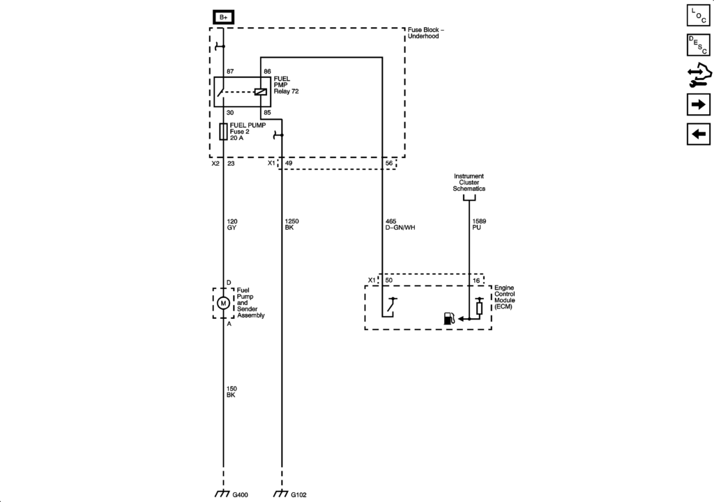 HAVE A 2009 CHEVY EXPRESS AWD 5 3 NOT GETTING POWER TO FUEL PUMP HAVE 