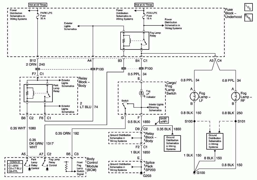 HowToRepairGuide Fog Light Wiring Diagram For 2006 Chevy Silverado