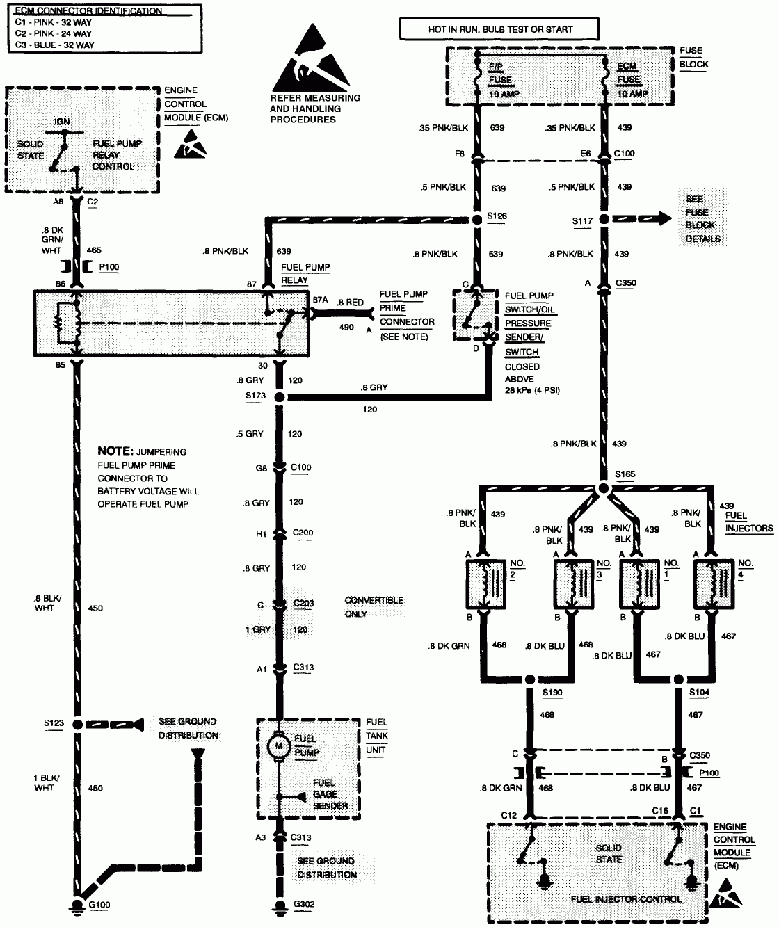 I Have A 94 Chevy Cavalier And I Lost Power To The Fuel Pump 