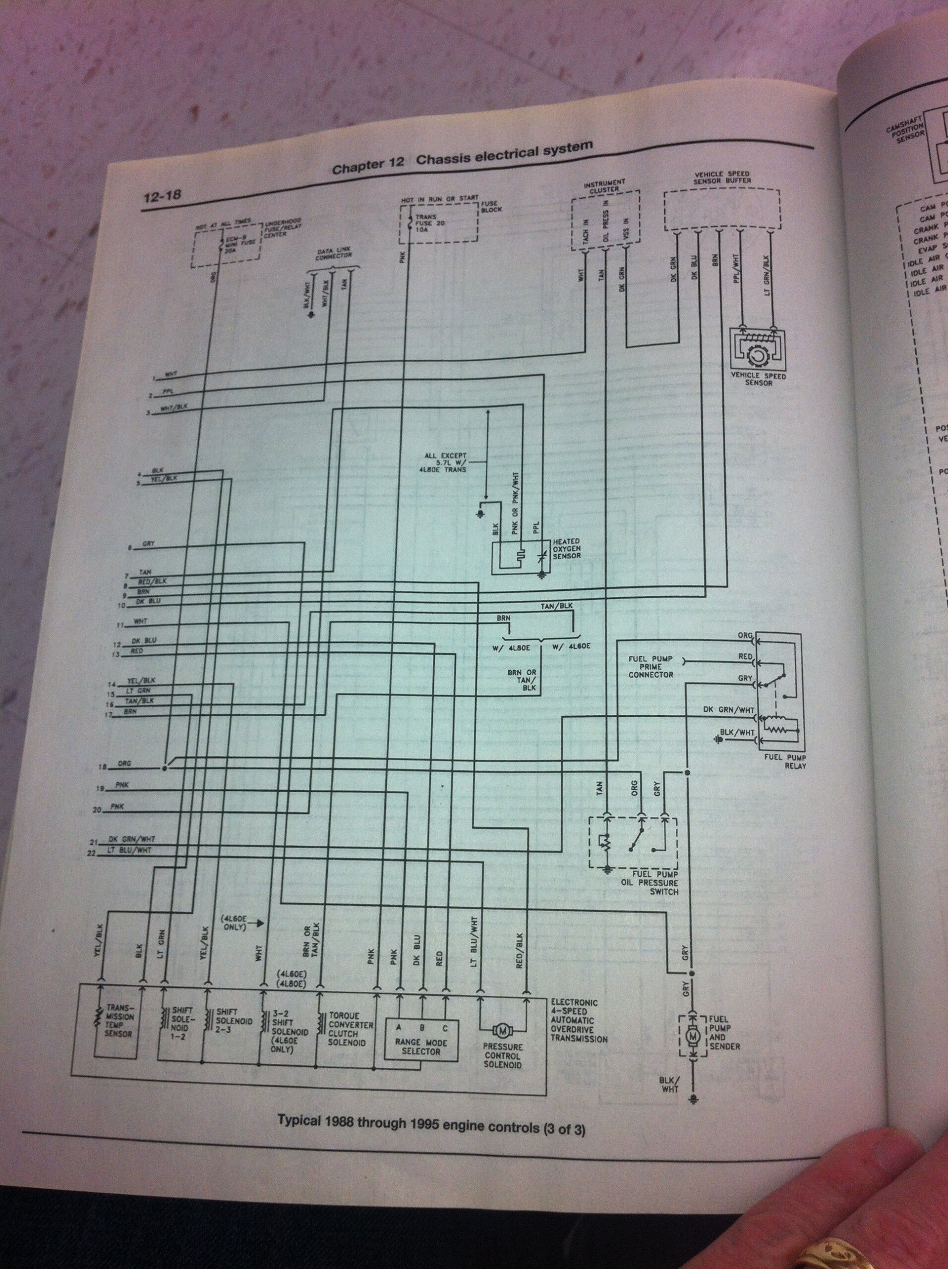 1990 Chevy K1500 Fuel Pump Relay Wiring Diagram - ChevyWiringDiagram.com