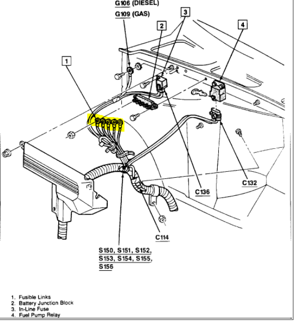 I Have No Brake Lights On My 1992 Chevy Pickup C2500 I Have Turn