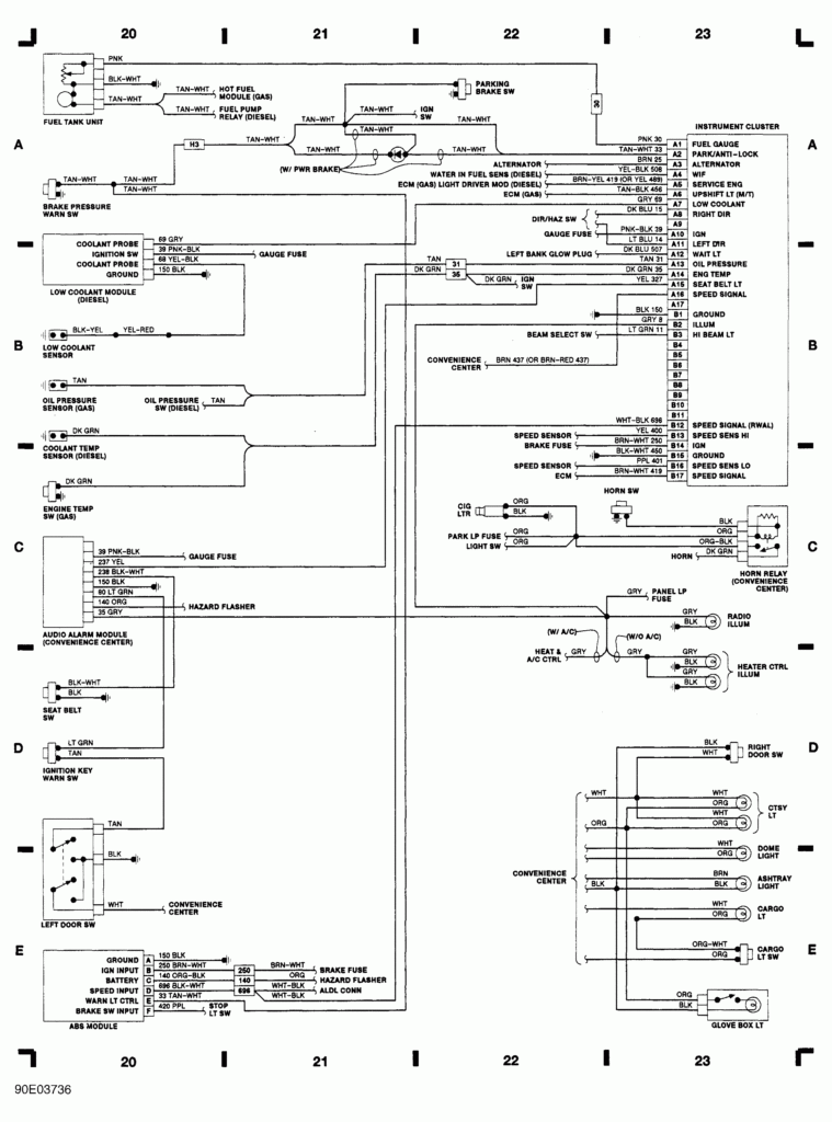 I Need A Wiring Schematic For A 1990 Chevy C k1500 Extended Cab eight 