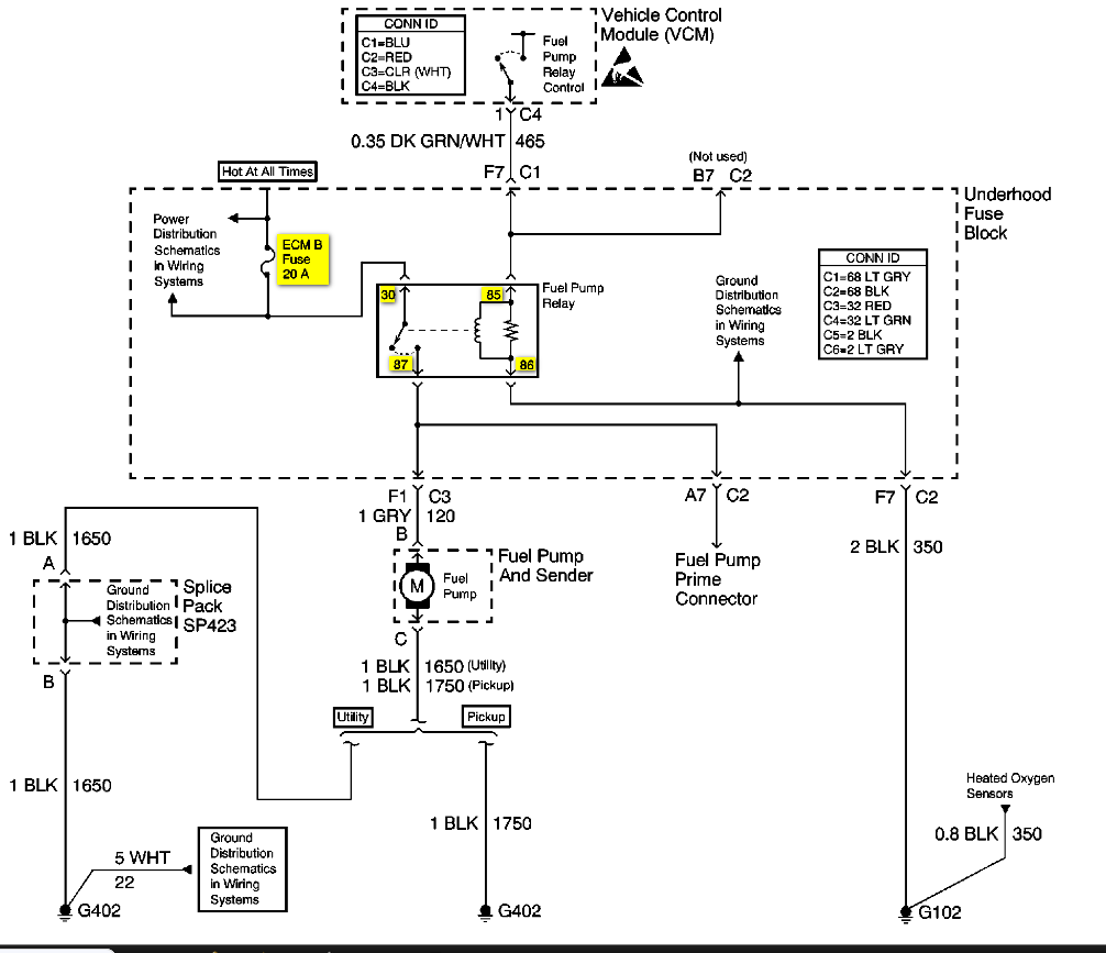 I Replaced The Fuel Sending Unit In My 2000 S10 But Now The Fuel Pump 