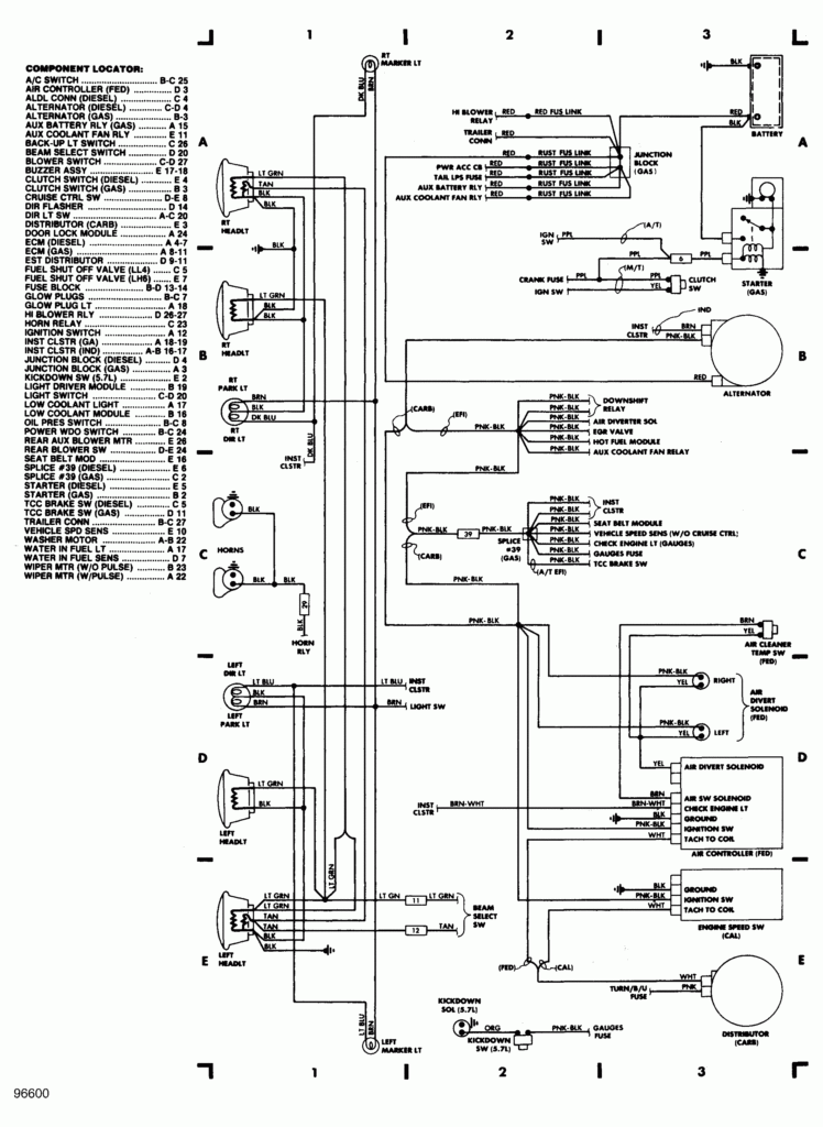 Looking For Wiring Diagram For Neutral Safety Switch For 1988 Chevy P30 