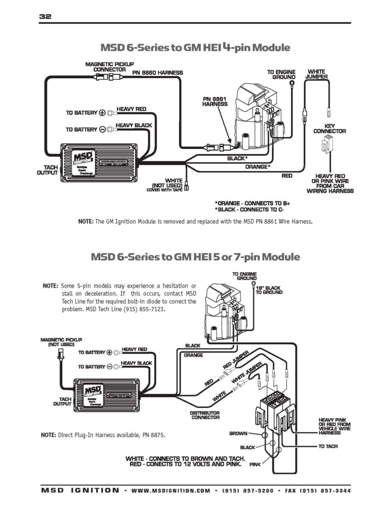 Msd 6al Ignition System For Small Block Chevy Wiring Diagram
