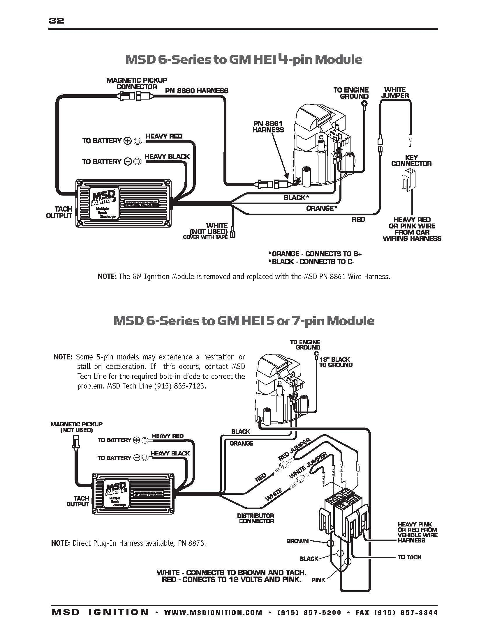 Msd 6al Ignition System For Small Block Chevy Wiring Diagram