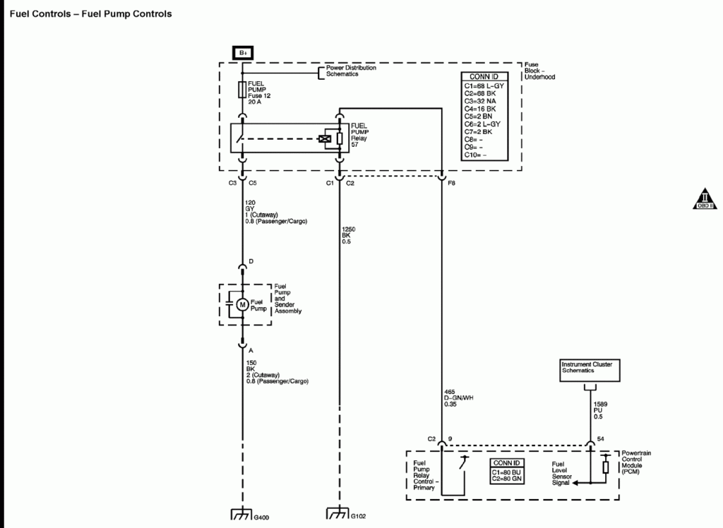 Need The 2000 Chevy Silverado Fuel Pump Wiring Diagram 