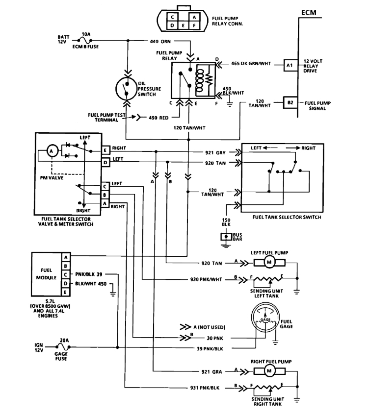 Pump Wiring Diagram How Can I Jump Around The Fuel Pump Relay