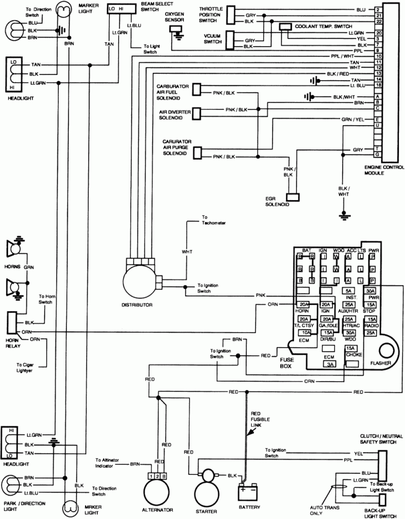 Radio Wire Diagram 1986 Chevy Suburban