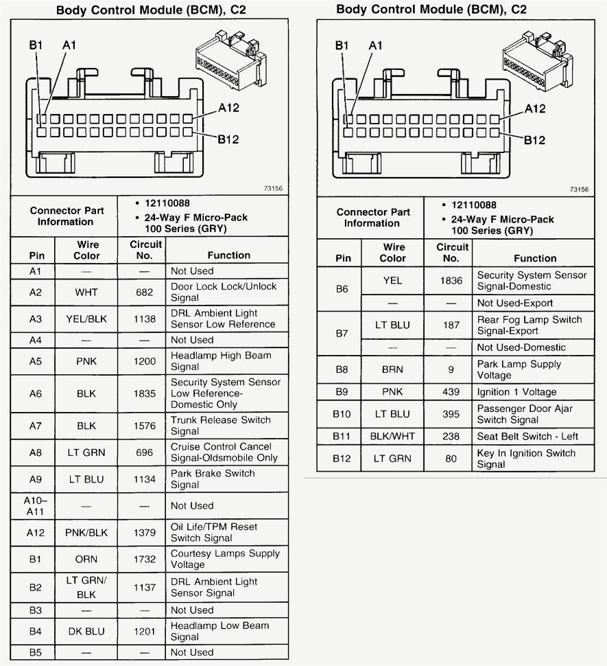 Stereo Wiring Diagram For 2004 Chevy Trailblazer WIRGRAM