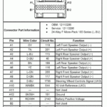 Stereo Wiring Diagram For 2011 Chevy Silverado Wiring Diagram And