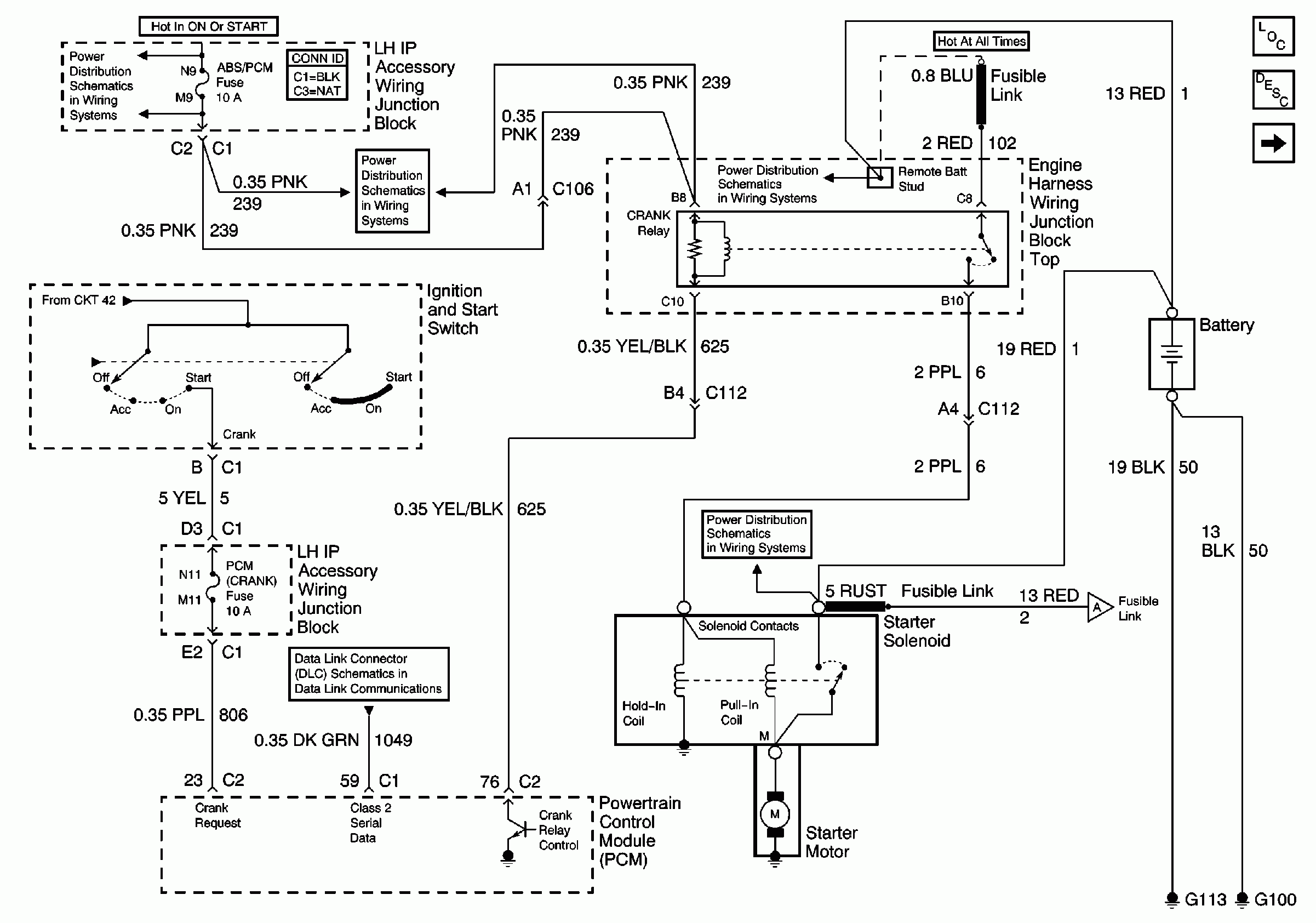 Where Is The Starter Relay Located On A 2000 Chevy Impala