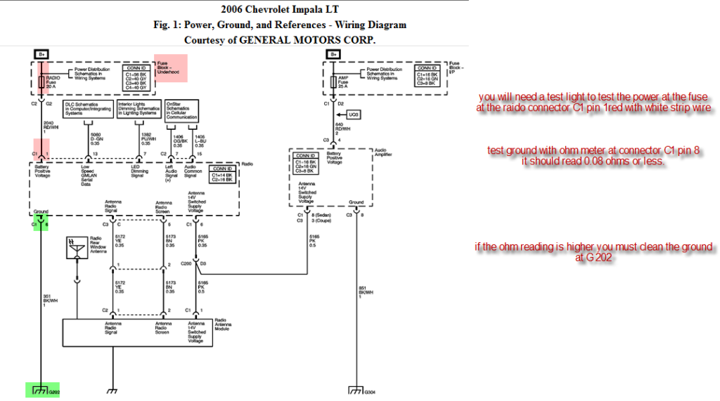 Wiring Diagram 30 2006 Chevy Impala Radio Wiring Diagram