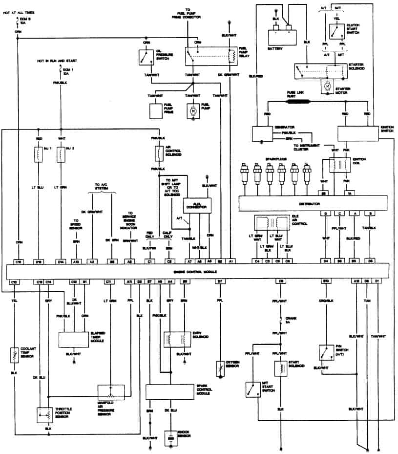 Wiring Diagram Chevy 1989 Wiring Diagram And Schematics