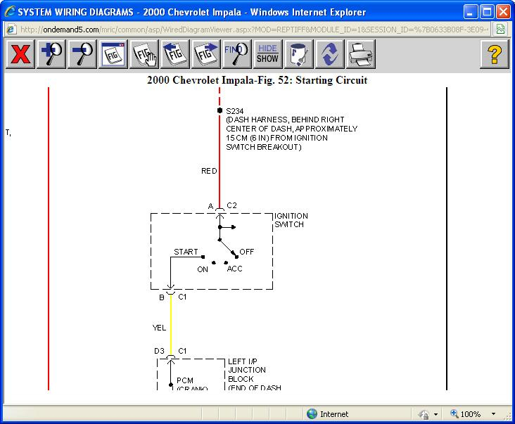 Wiring Diagram For 2000 Chevy Impala Complete Wiring Schemas