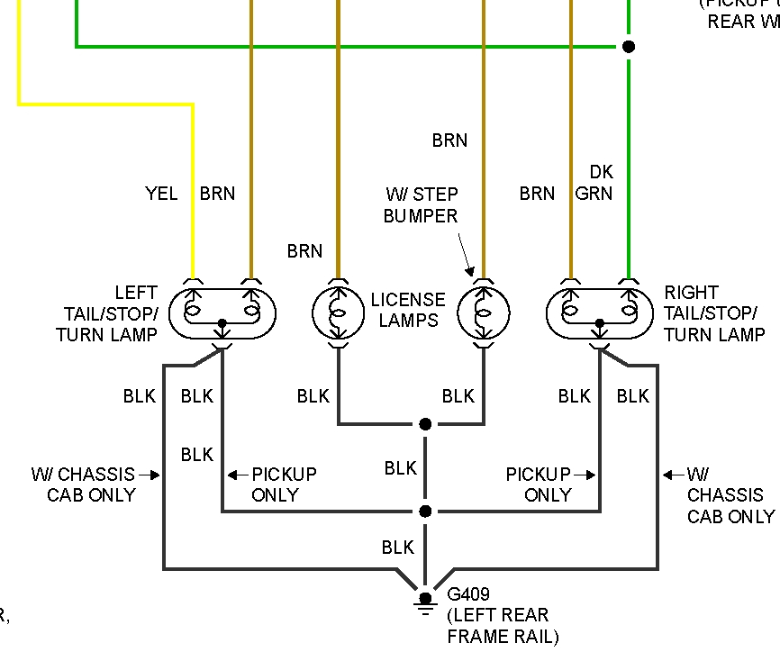 Wiring Diagram For 2003 Chevy Silverado Tail Lights Wiring Diagram 