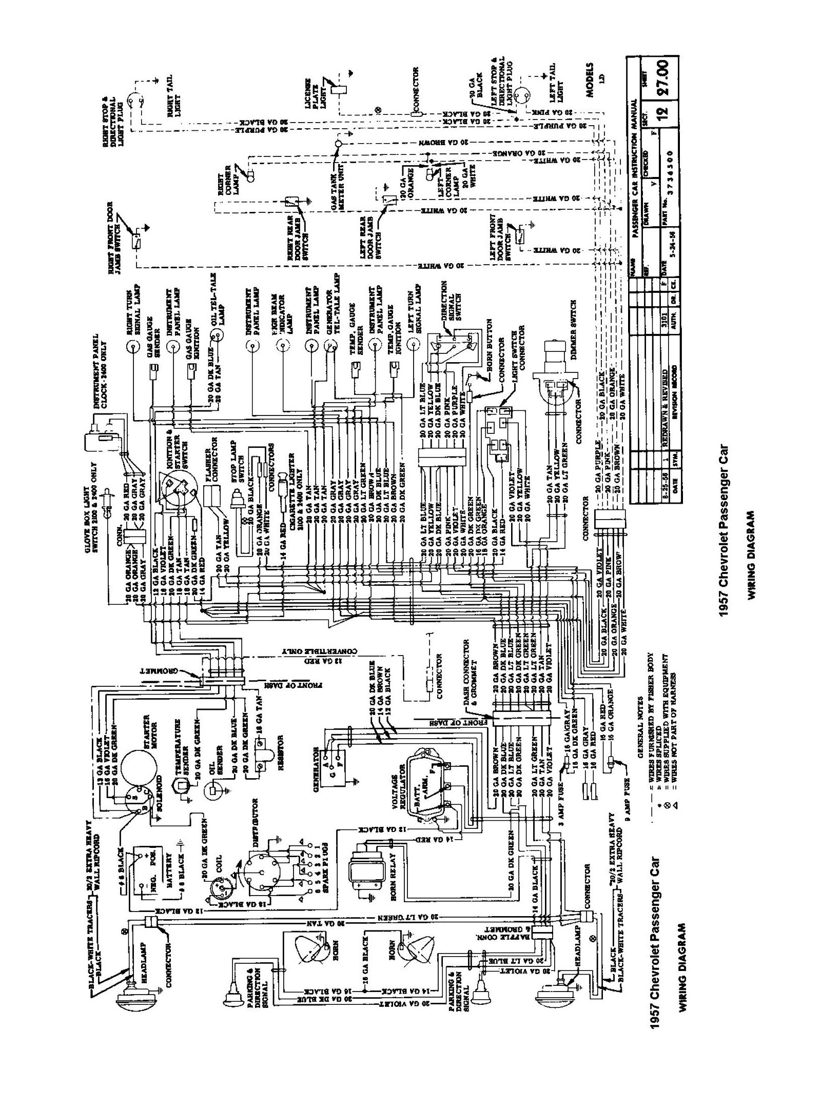 1957 Chevy 3200 Truck Brake Light Wiring Diagram