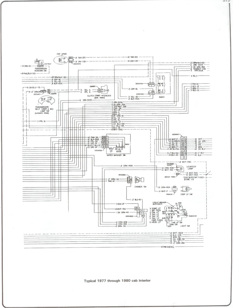 1978 Chevrolet Truck Wiring Diagram