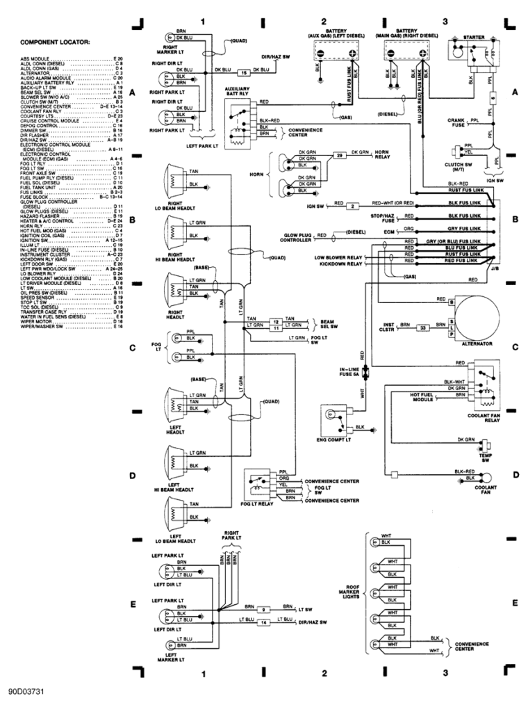 1990 Chevrolet Pickup K1500 Wiring Diagrams Schematic Wiring Diagrams 