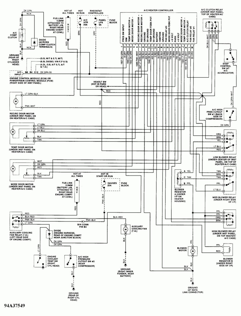 1990 Chevy Truck Wiring Diagram Easywiring
