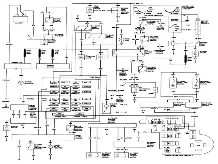 1993 Chevy S10 Wiring Diagram Installed A New Fuel Pump In My 1993