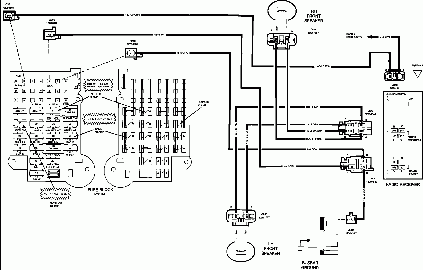 1995 Chevy 5 7l G20 Van Engine Wiring Diagram