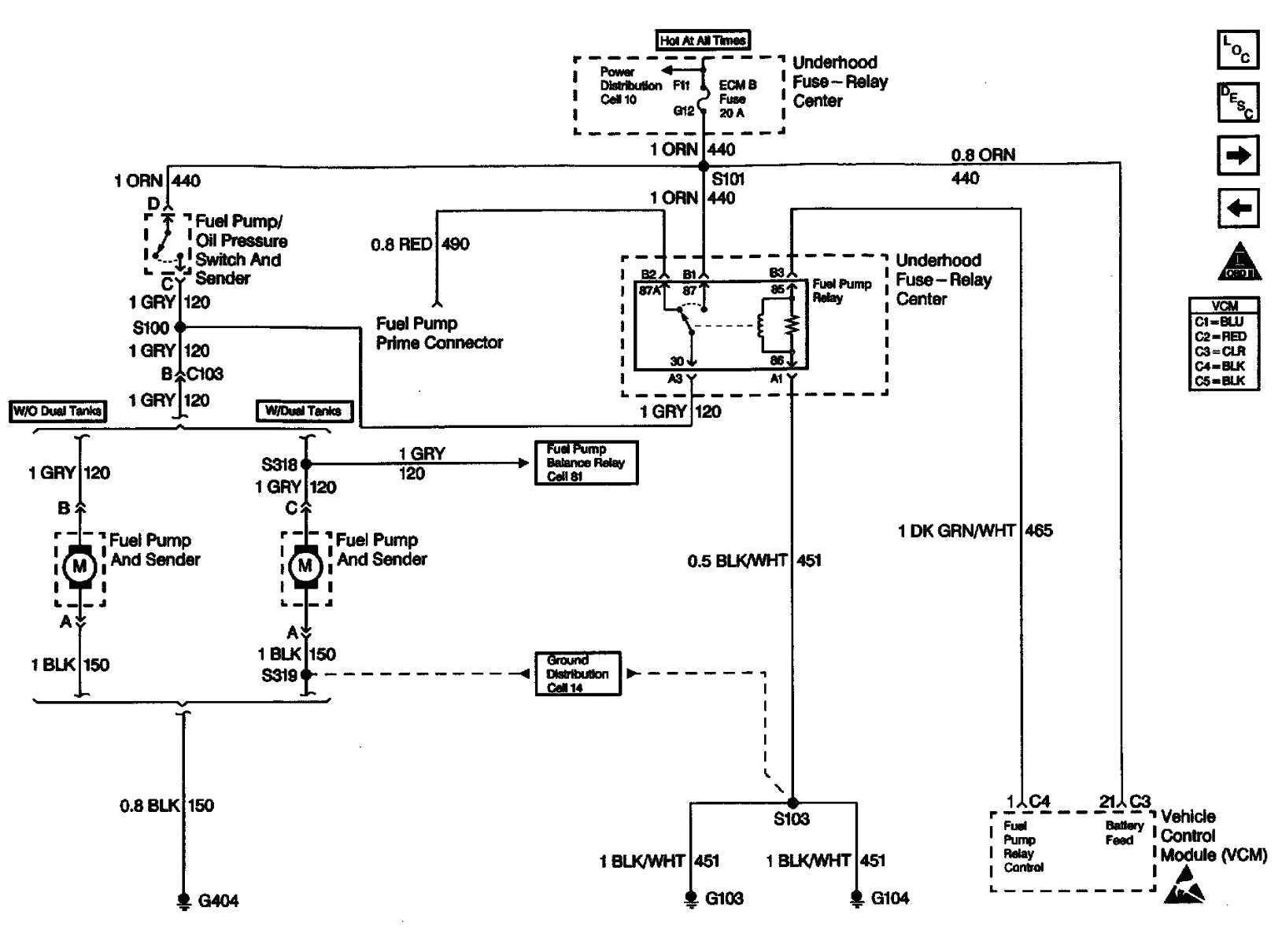 1997 Chevy 1500 Fuel Pump Wiring Diagram Wiring Diagram