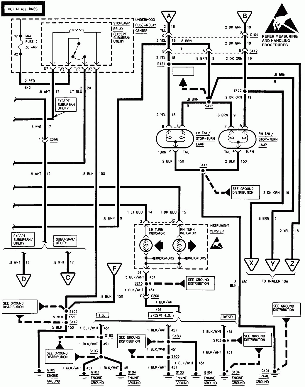 1997 Chevy 1500 Wiring Diagram Wiring Diagram