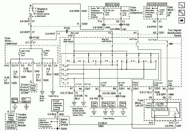 2000 Chevy Silverado Tail Light Wiring Diagram Database Wiring