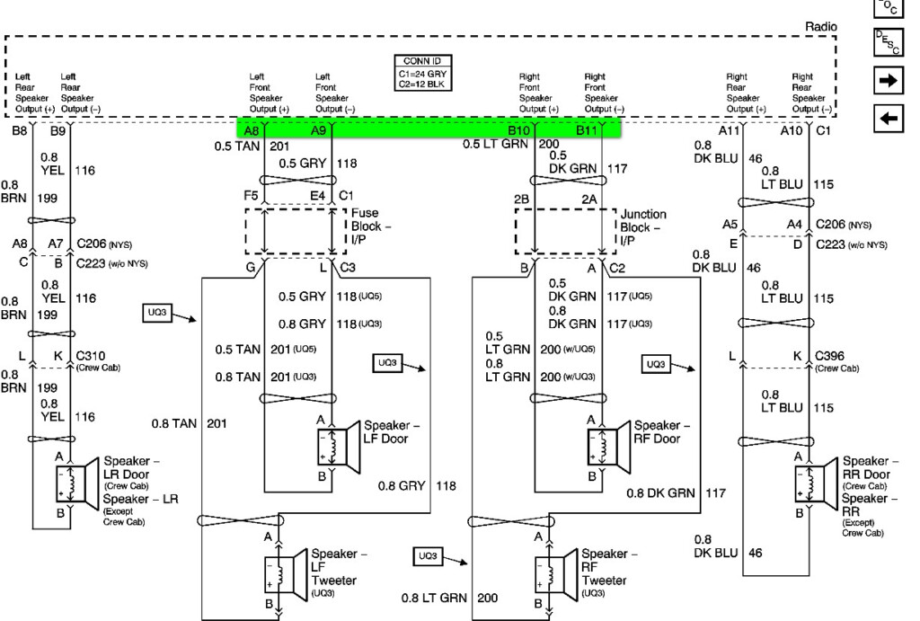 2000 Gmc Sierra Stereo Wiring Diagram Free Wiring Diagram