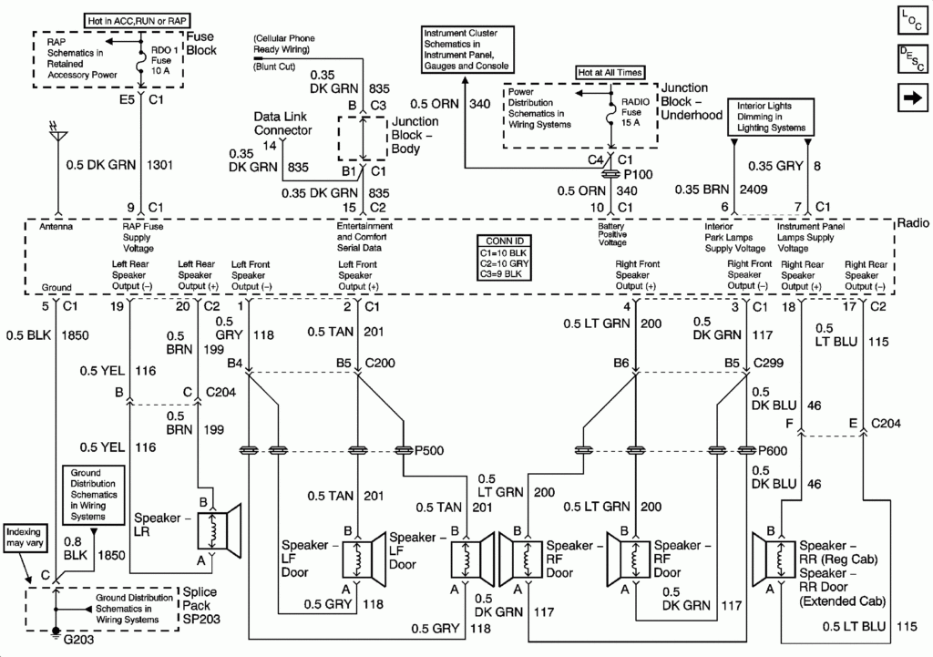 2001 Chevy Silverado 2500HD Stereo Wires Diagrams Needed