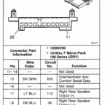 2002 Chevy Avalanche I Want To Wire In A Connector To Plug In My IPOD