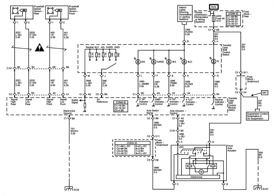 2004 Chevy Truck Wiring Harnes Wiring Diagrams