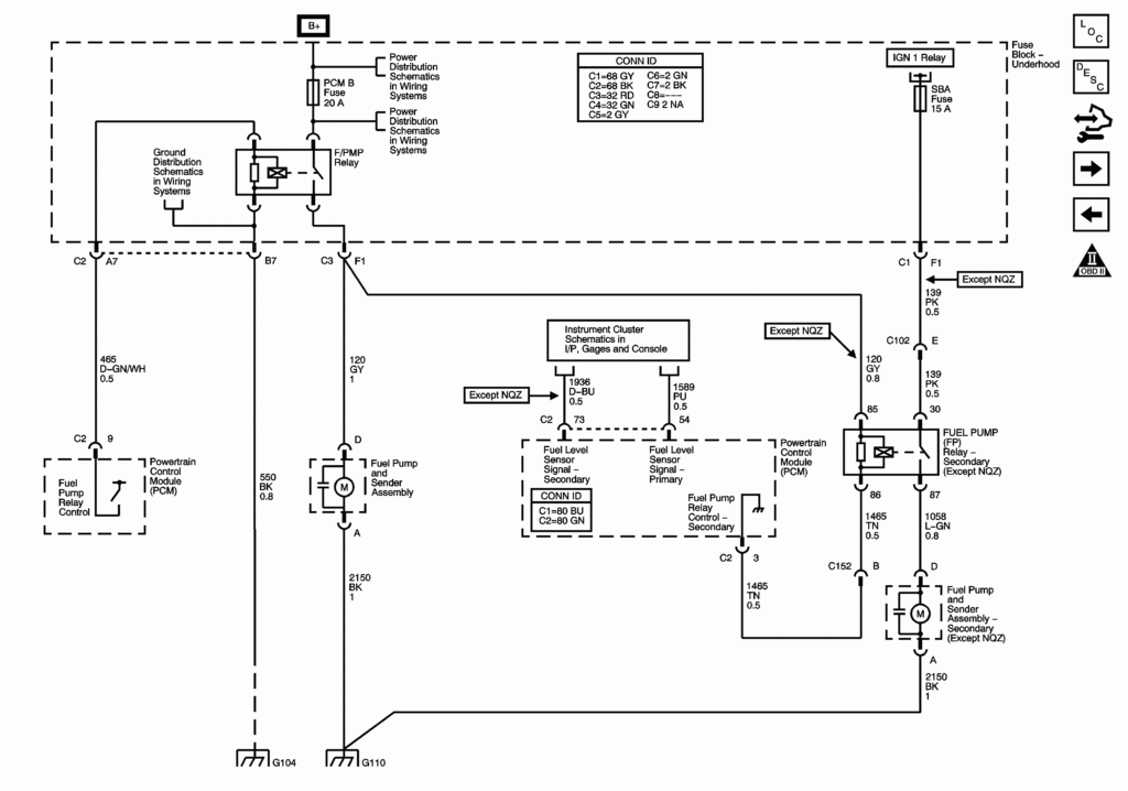 2004 Silverado Fuel Pump Wiring Diagram