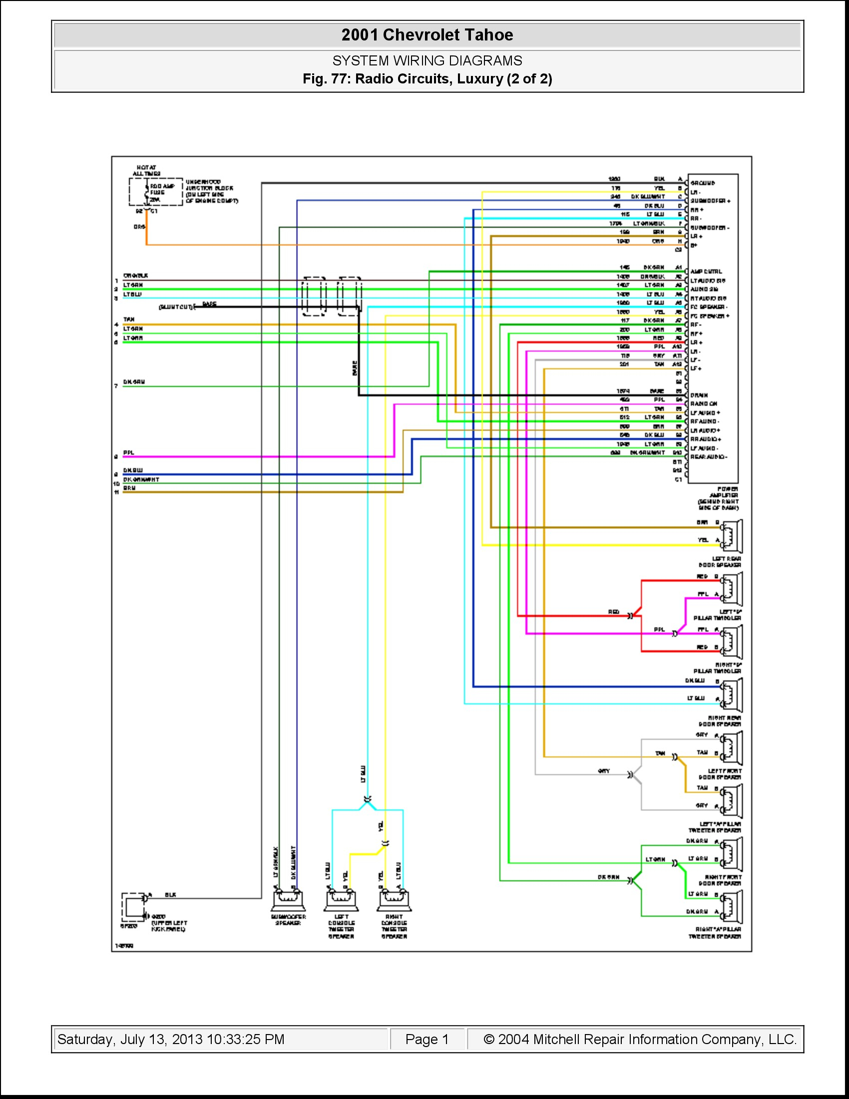2005 Chevy Cobalt Radio Wiring Diagram Database Wiring Diagram Sample