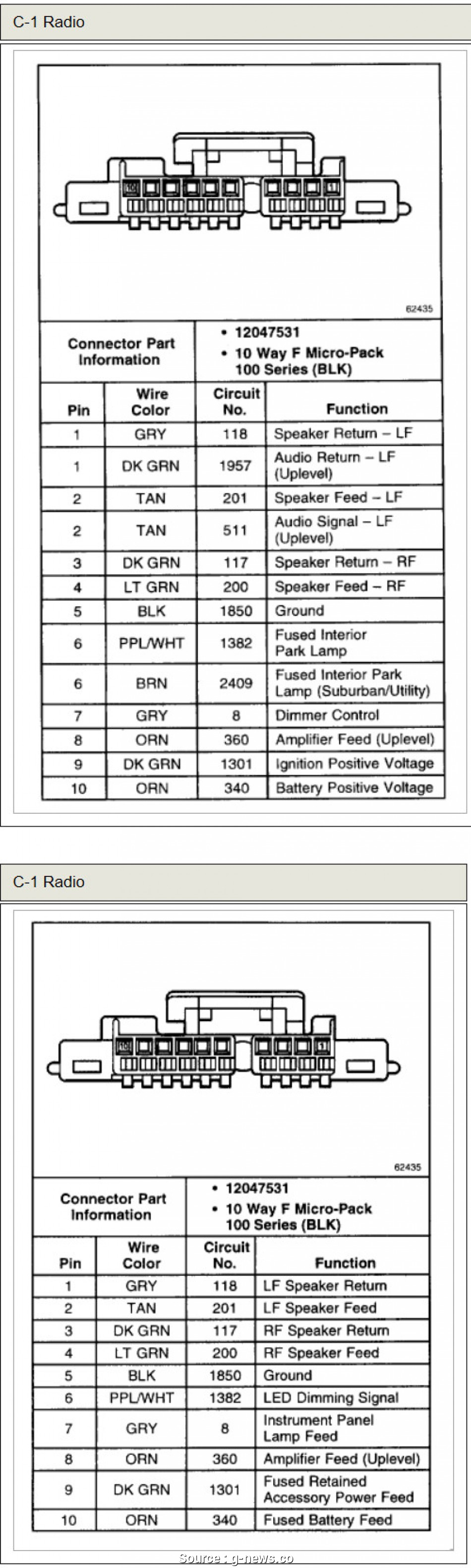 2007 Chevy Impala Factory Radio Wiring Diagram Wiring Diagram