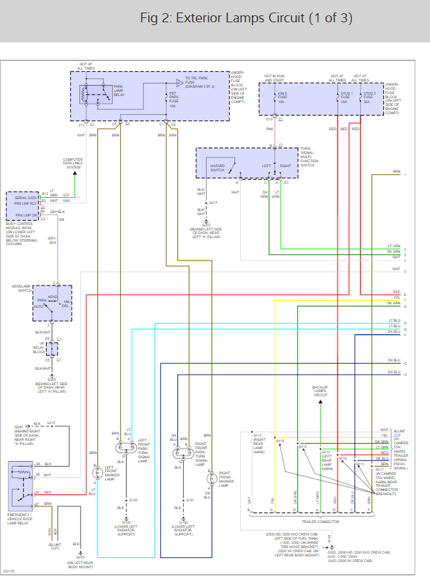 2007 Chevy Silverado Turn Signal Wiring Diagram Wiring Diagram