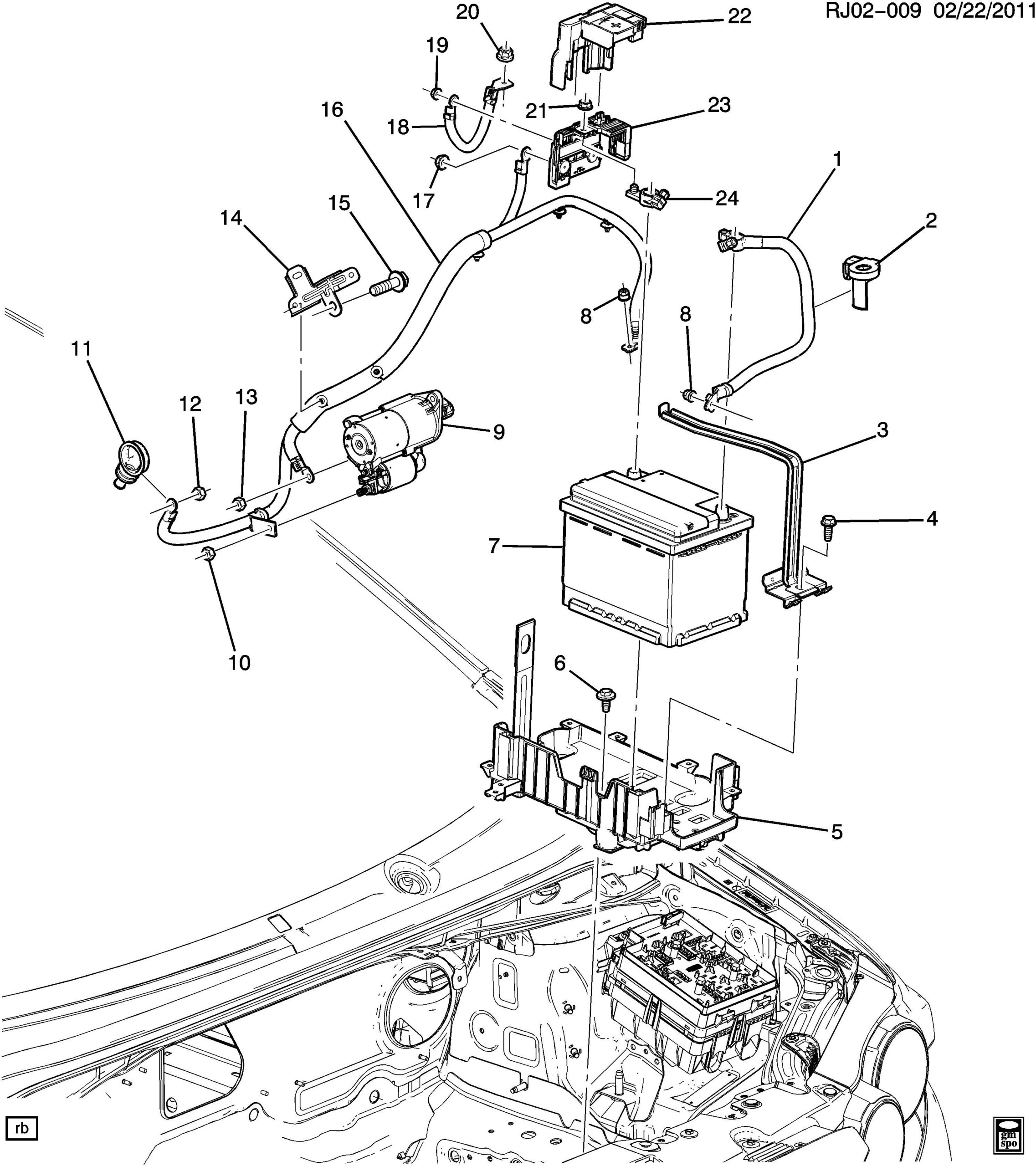 2014 Chevrolet Sonic Block Main Wiring Junction And Fuse Block Block 