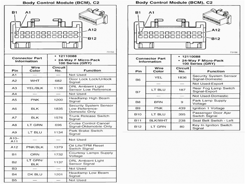 41 2001 Chevy Radio Wiring Diagram Wiring Diagram Source Online