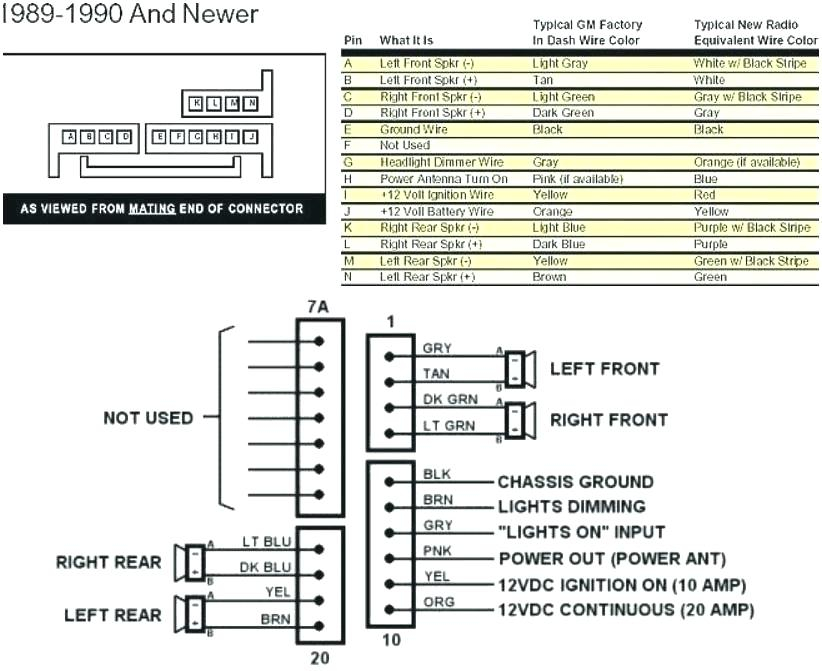 51 2006 Chevy Colorado Stereo Wiring Harness Wiring Diagram Plan