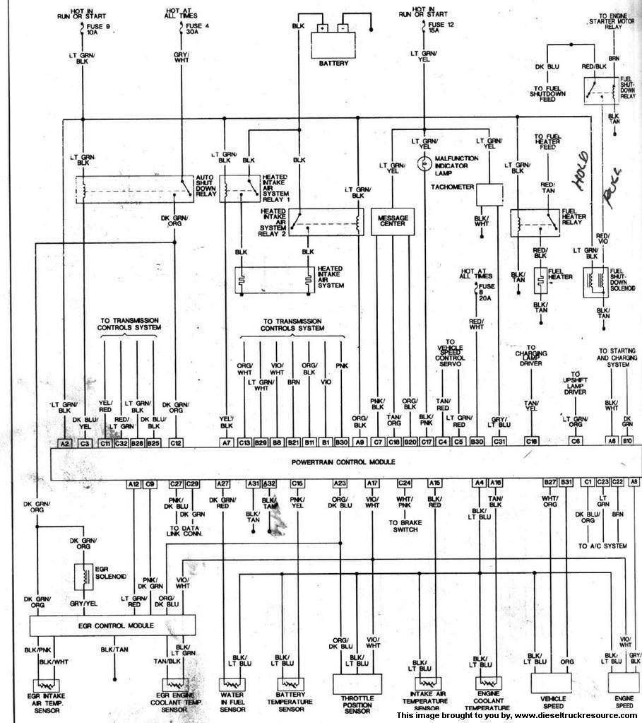 94 Chevy 6 5 Diesel Wiring Diagram Fuel Lift Pump