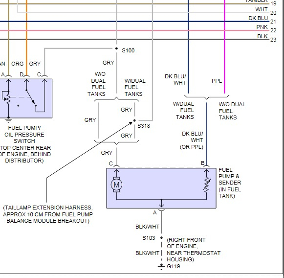 94 Chevy Suburban Fuel Pump Wiring Diagram Wiring Digital And Schematic
