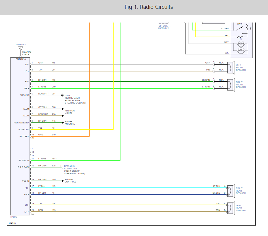 95 Chevy Lumina Radio Wiring Diagram Wiring Diagram